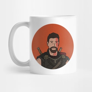 THOR Character Illustration Mug